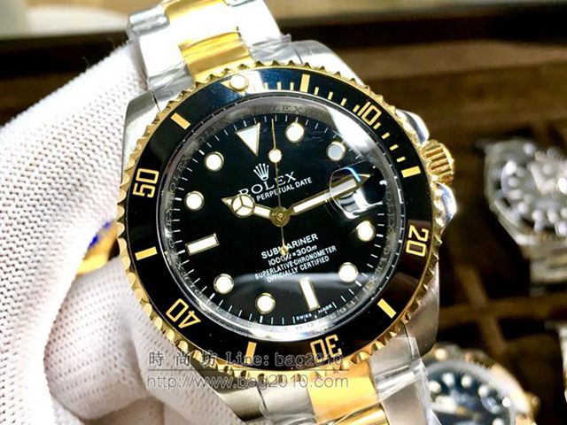 勞力士手錶 勞力士經典款式 Rolex水鬼SUB潛航者升級版 勞力士機械男表  hds1209